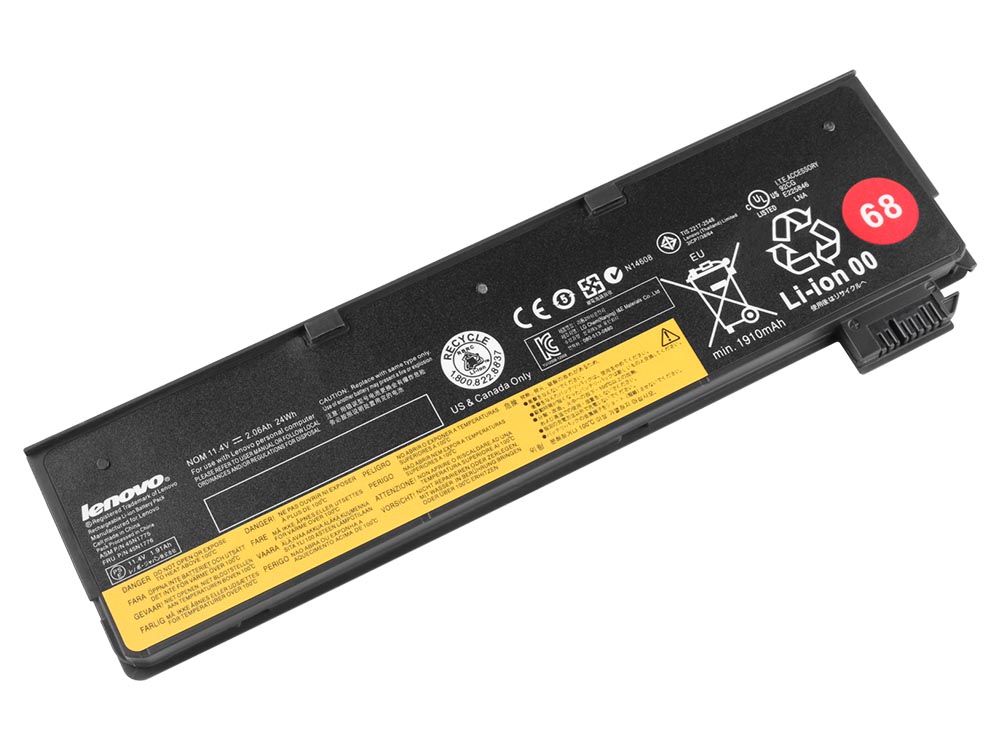 24Wh Lenovo Thinkpad T440 20B6 Serie Akku