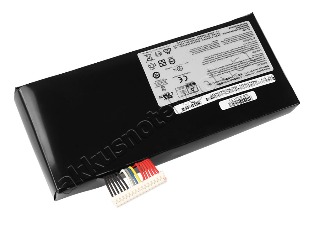 7500mAh 83.25Wh 9-Zellen Akku MSI WT72 MS-1781 GT72S MS-1782