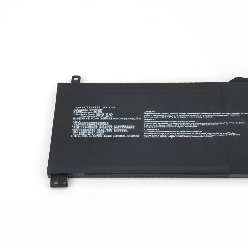 5920mAh 90Wh 4-Zellen MSI CreatorPro Z16 HX Studio B13VJTO Akku