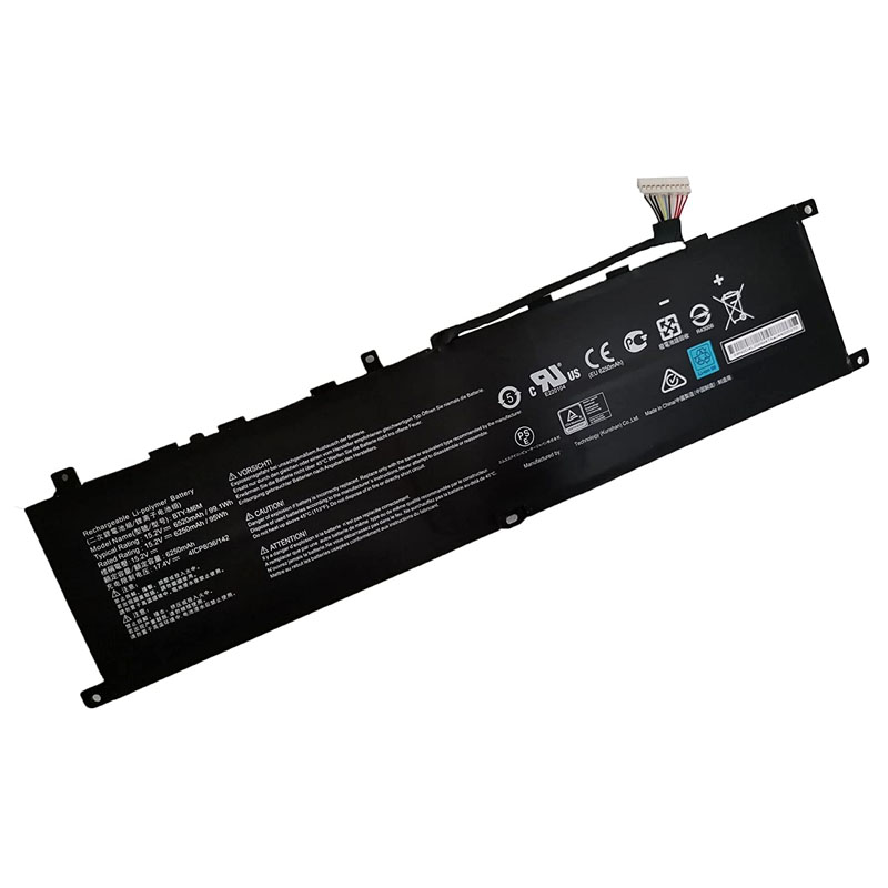 6578mAh 99.99Wh Akku für MSI 4ICP8/36/142