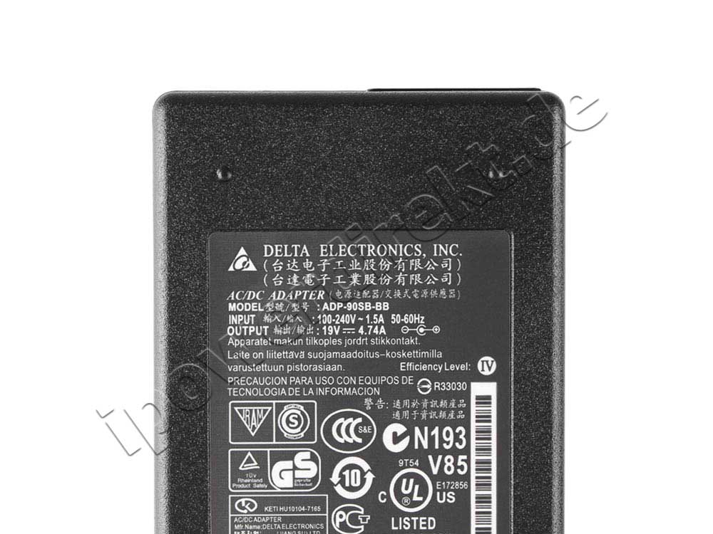 19V 4.74A 90W Medion MD97768 Notebook Netzteil