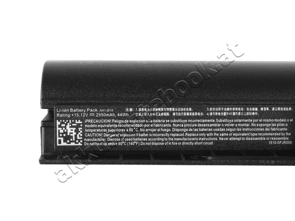 Original 44Wh 2950mAh Medion Erazer P6661 MD 60372 Akku