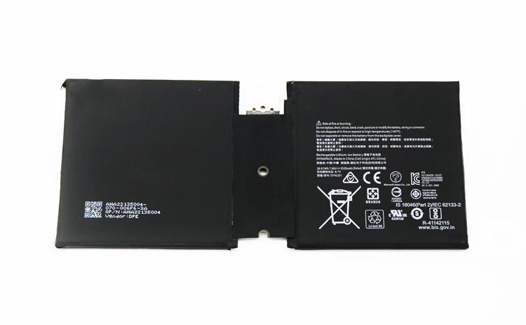 Original 3500mAh 26.81Wh 2-Zellen Microsoft DYNU01 Akku