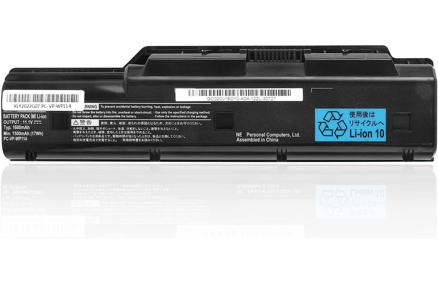 Original 1500mAh 17Wh NEC PC-LL650WG6W Akku