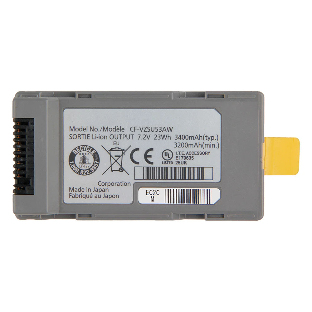 Original 3400mAh 23Wh 2-Zellen Panasonic CF-VZSU53JS Akku