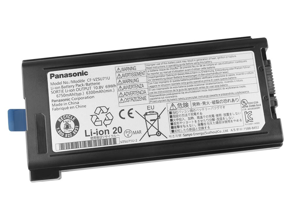 Original 4200mAh 46Wh 6-Zellen Panasonic CF-53SSLAY1M Akku