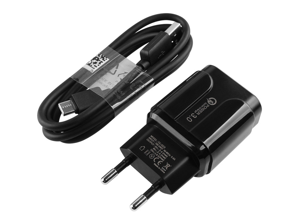 18W USB-C TYPE-C Samsung Galaxy S10 5G Ladekabel + Frei Kabel