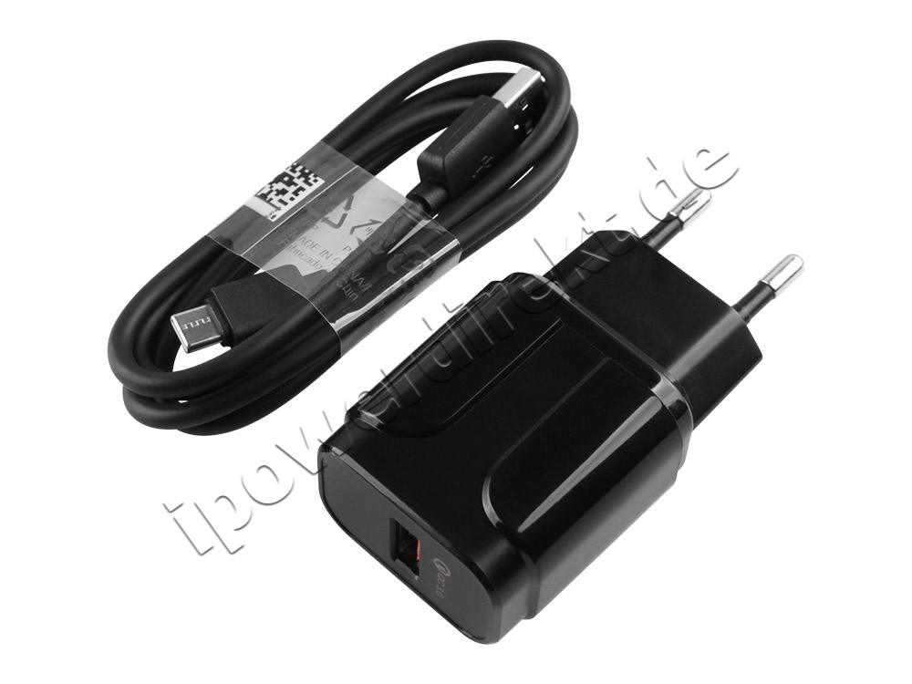 18W USB-C TYPE-C Samsung Galaxy S10 5G SM-G977B Ladekabel + Frei Kabel