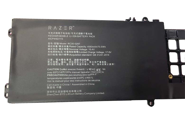 Original 4583mAh 70.5Wh Akku Razer Blade Pro 17 RZ09-02877E92-R3B1