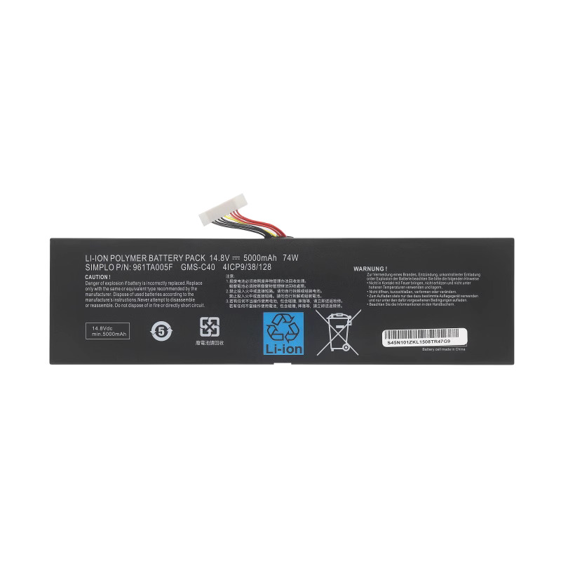 Original 5000mAh 74Wh 8-Zellen Razer 4ICP9/38/128 Akku