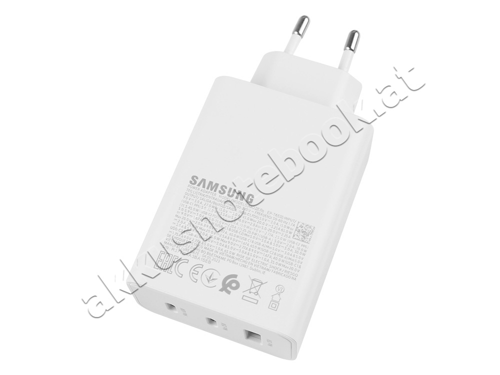 Original 65W Samsung Galaxy Book3 Pro 360 NP960QFG-KA4DE Trio Netzteil Ladegerät