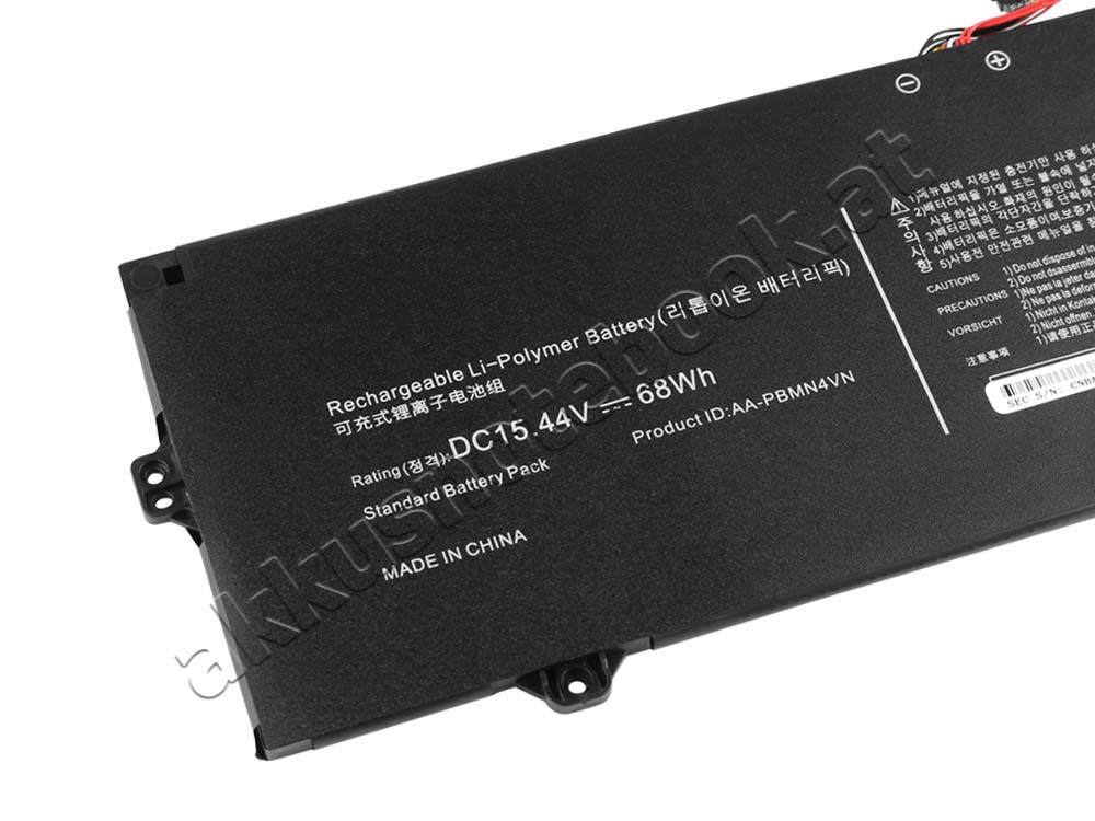 Original 4405mAh 68Wh 4-Zellen Samsung Galaxy Book Pro 360 15 NP950QDB-KC2DE Akku