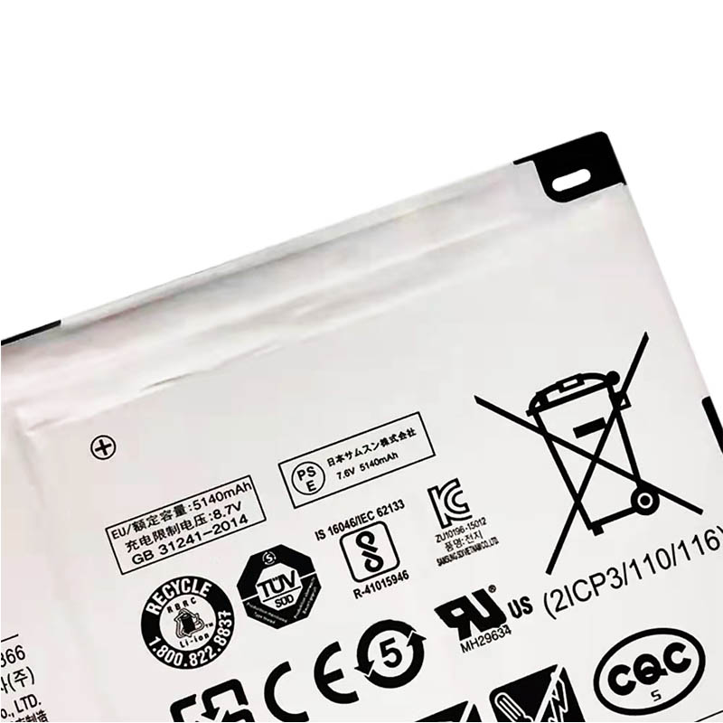 Original 7.6V 5140mAh 39Wh Akku für Samsung Chromebook Pro XE510C25