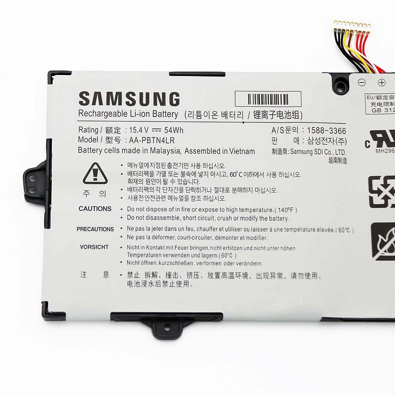 Original 3530mAh 54Wh 4-Zellen Samsung NT950QAA-K58 Akku