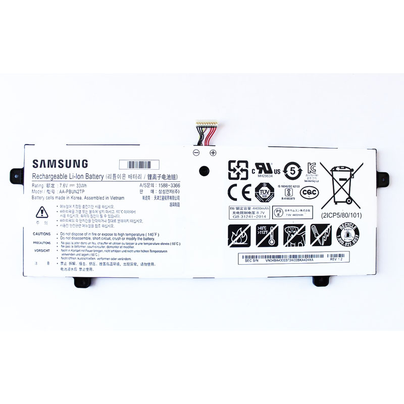 Original 7.6V 4400mAh 33Wh Akku für Samsung NT500R3W-LD1A