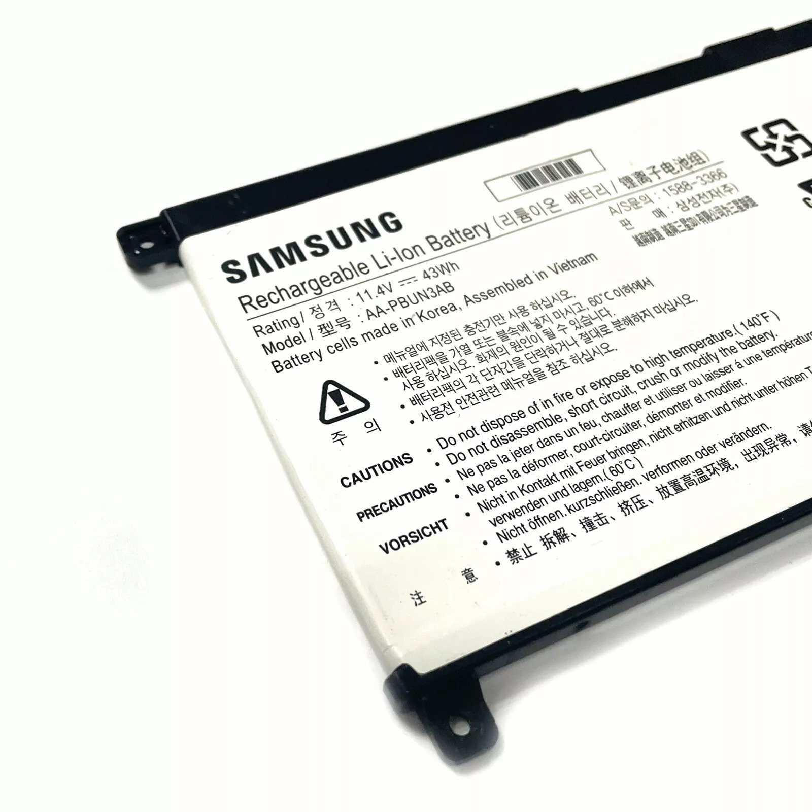 Original 3780mAh 43Wh Samsung NT500R5M-K28B Akku