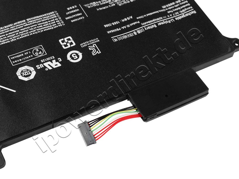 8400mAh 62Wh Samsung NP900X4C-A04US Akku