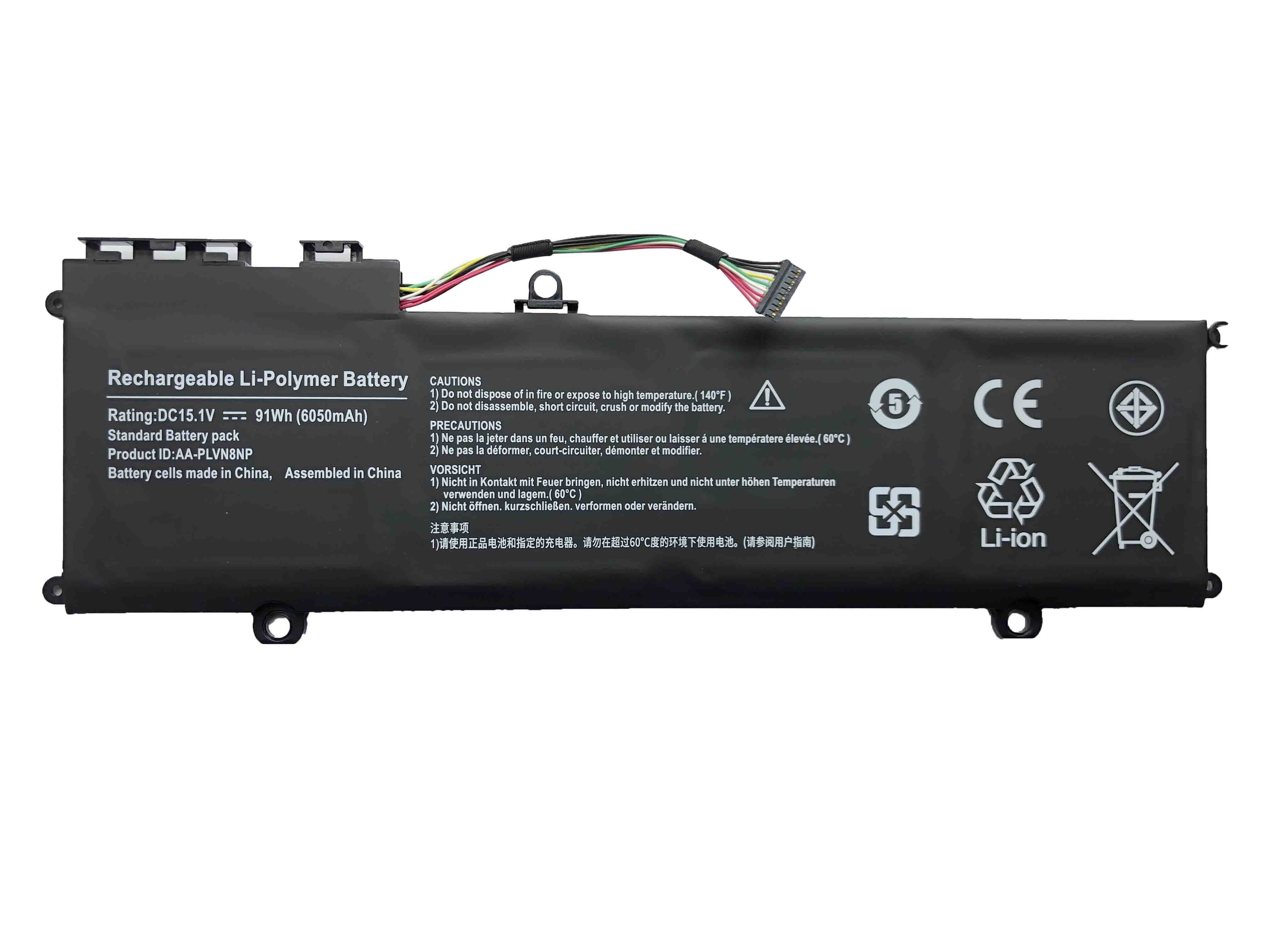 Original 6050mAh 91Wh Samsung NP880Z5E-X01PL Akku