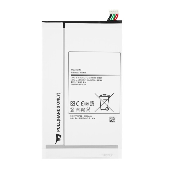 Original 4900mAh 18.62Wh 2-Zellen Samsung SM-T705CGalaxy TAB S 8.4 WIFI Akku