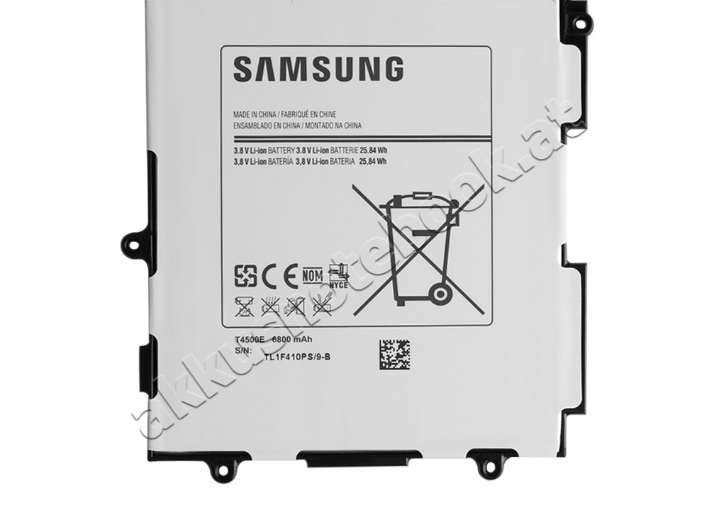 Original 6800mAh 25.8Wh 2 Zellen Samsung GT-P5200 P5200 P5210 Akku