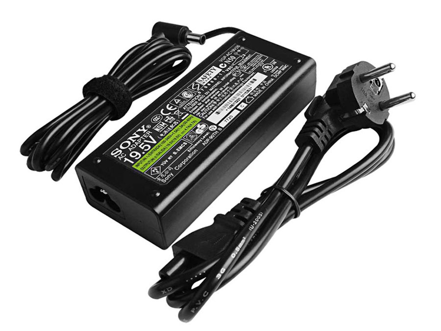 19.5V 4.7A 90W Sony VGP-AC19V7 VGP-BPS10 Notebook Netzteil