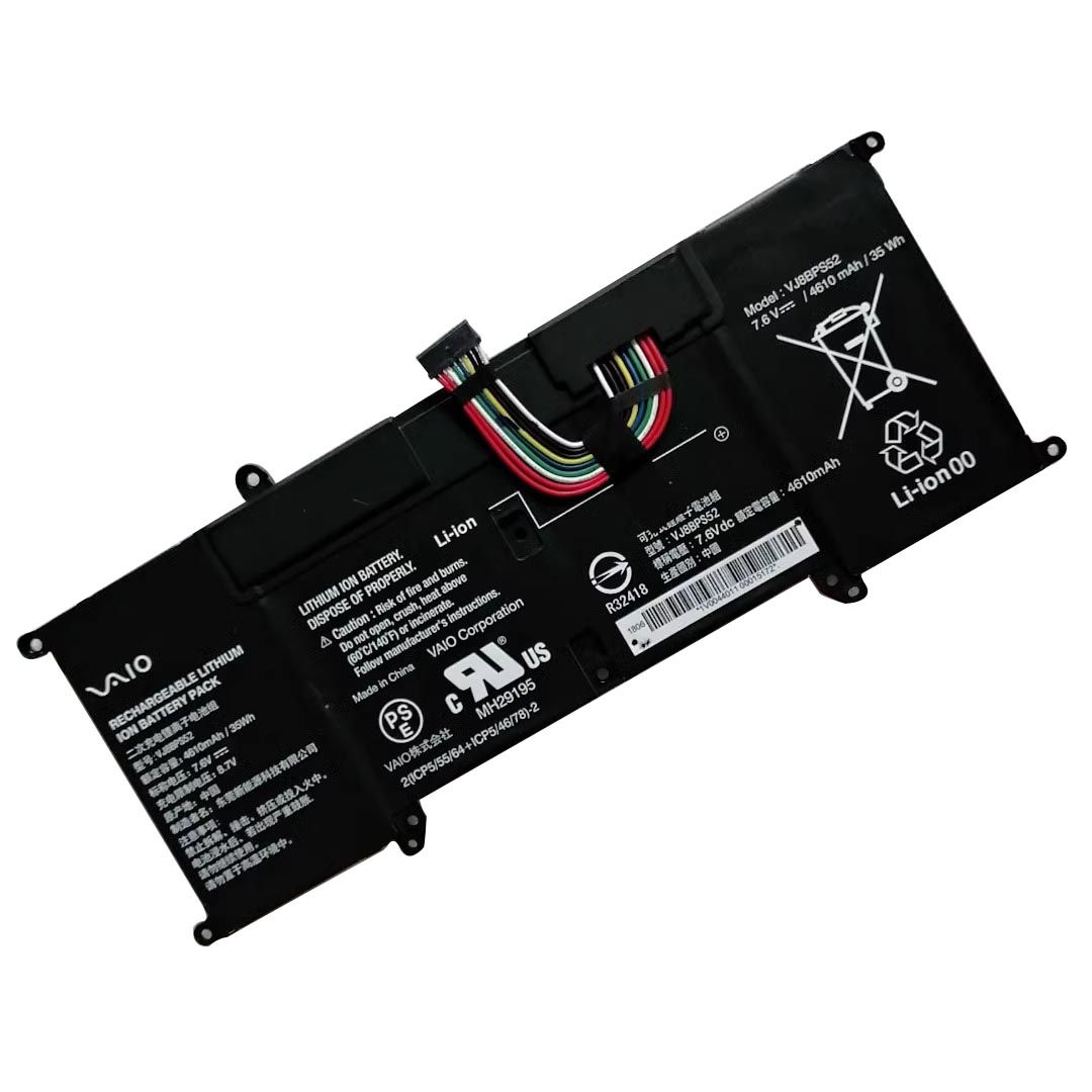 Original 4610mAh 35Wh 4-Zellen Sony Vaio VJS132C11L Akku