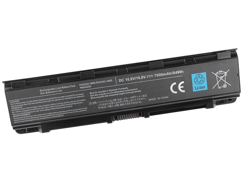 7800mah Toshiba Satellite C50-A X2110 C50-A I0110T Akku