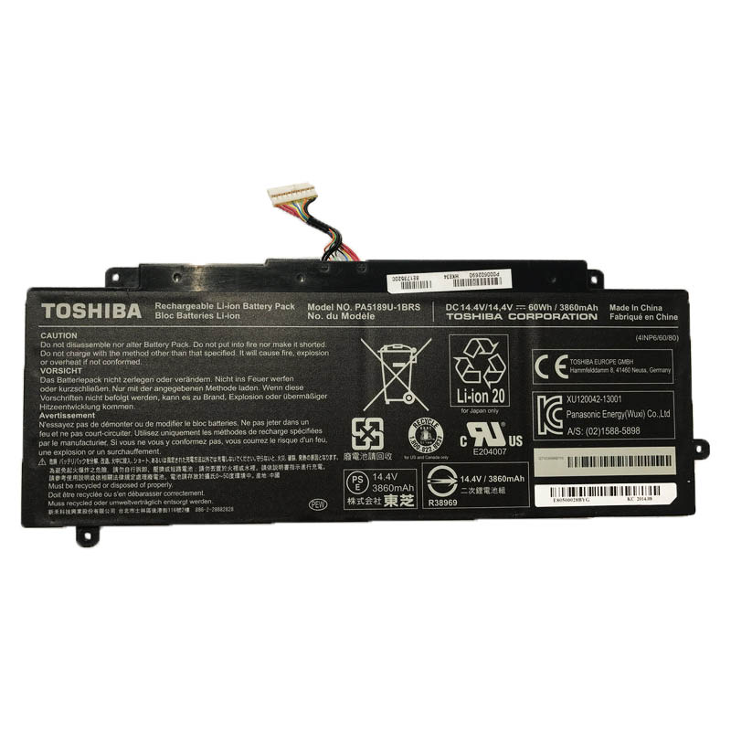 Original 3860mAh 60Wh 4-Zellen Toshiba Satellite Radius P55W-B5112 Akku