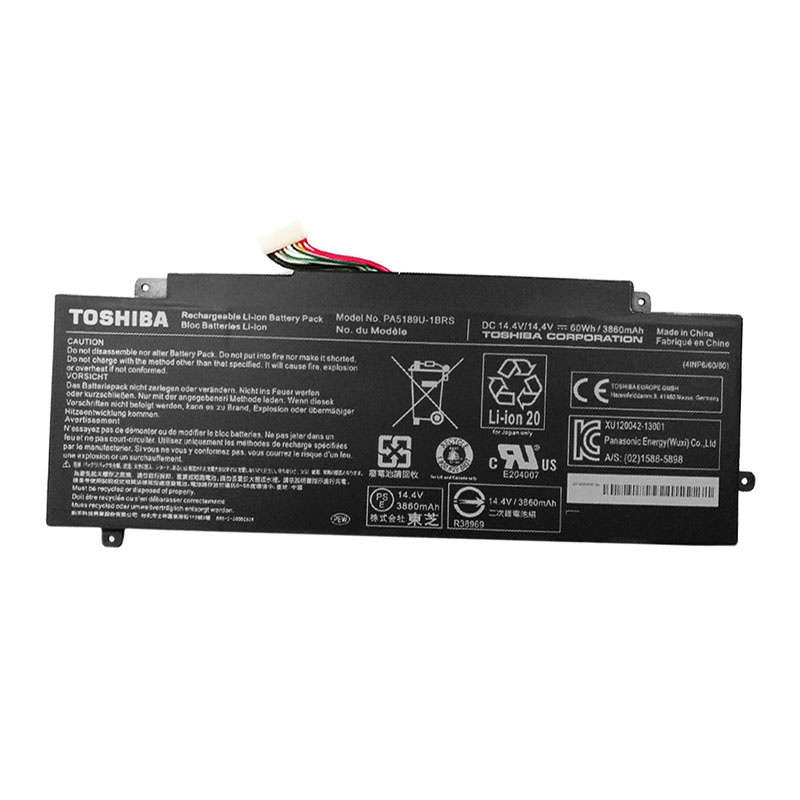 Original 3860mAh 60Wh 4-Zellen Toshiba PA5189U-1BRS Akku