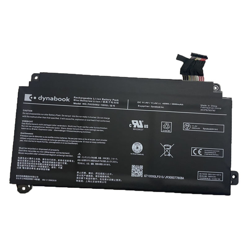 Original 3860mAh 45Wh 3-Zellen Toshiba Dynabook T4 P1T4LPBG Akku