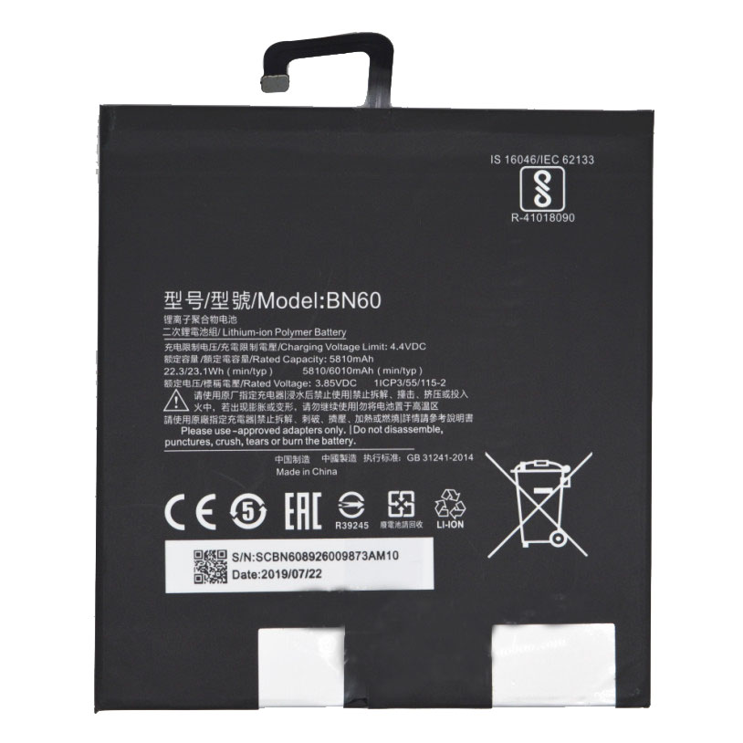 Original 5810mAh 23.1Wh 2 Zellen Akku Xiaomi A0101