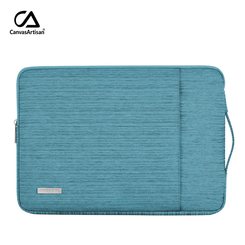 Canvas Artisan 11-Zoll wasserdichte und stoßfeste Polyester-Business-Laptophülle ist für Dell lnspiron 11 3000 2in1(11 Zoll) Laptop Hellgrün