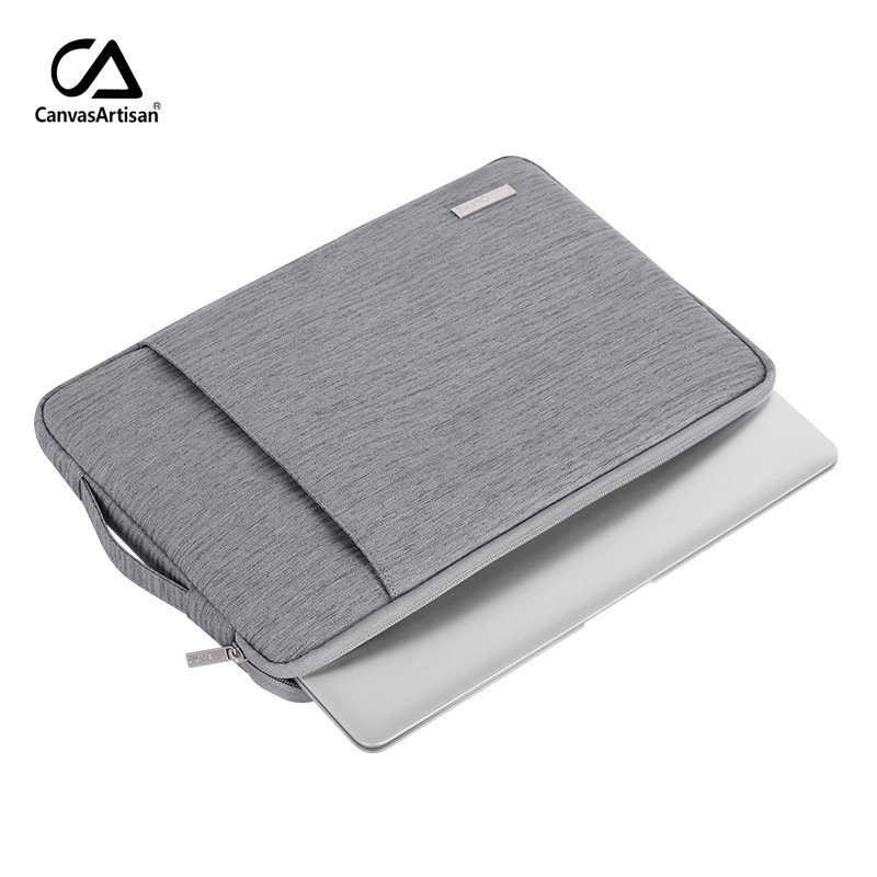 Canvas Artisan 12-Zoll wasserdichte und stoßfeste Polyester-Business-Laptophülle ist für Samsung Chromebook Plus V1/V2(12,2 Zoll) Laptop Grau