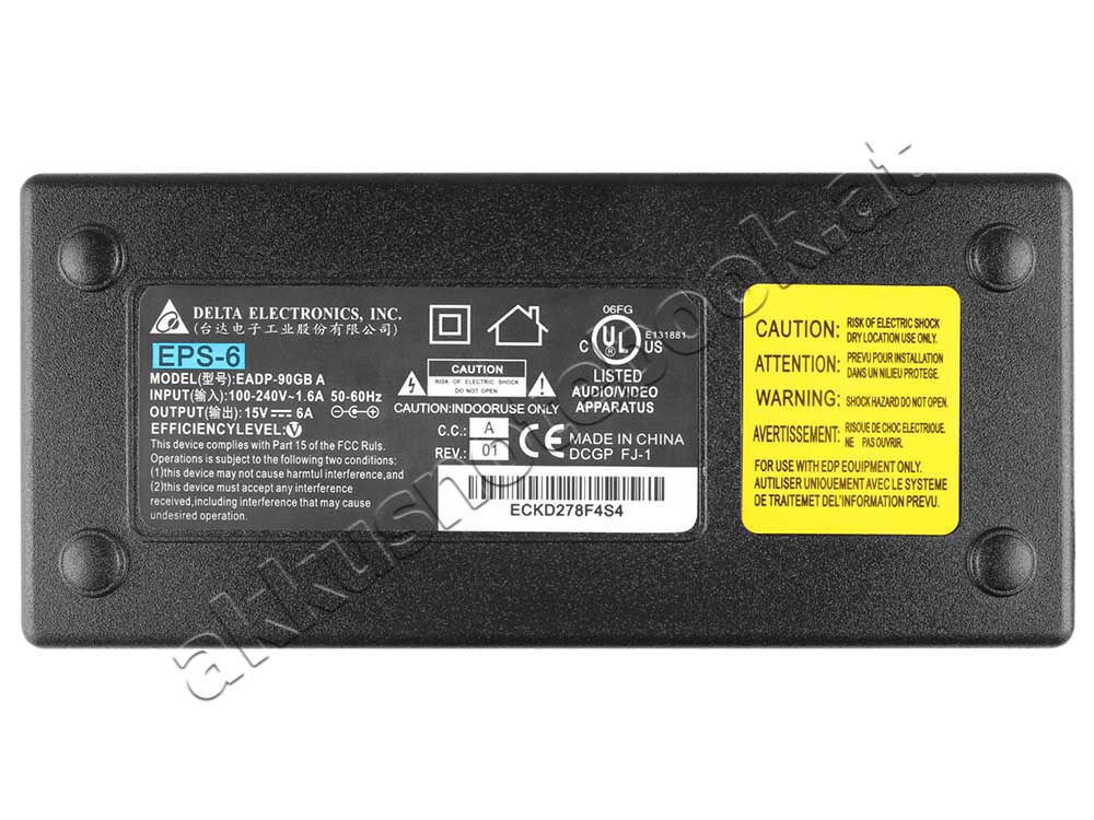 15V 6A 90W Panasonic CF-31 CF-31MK1 Notebook Netzteil